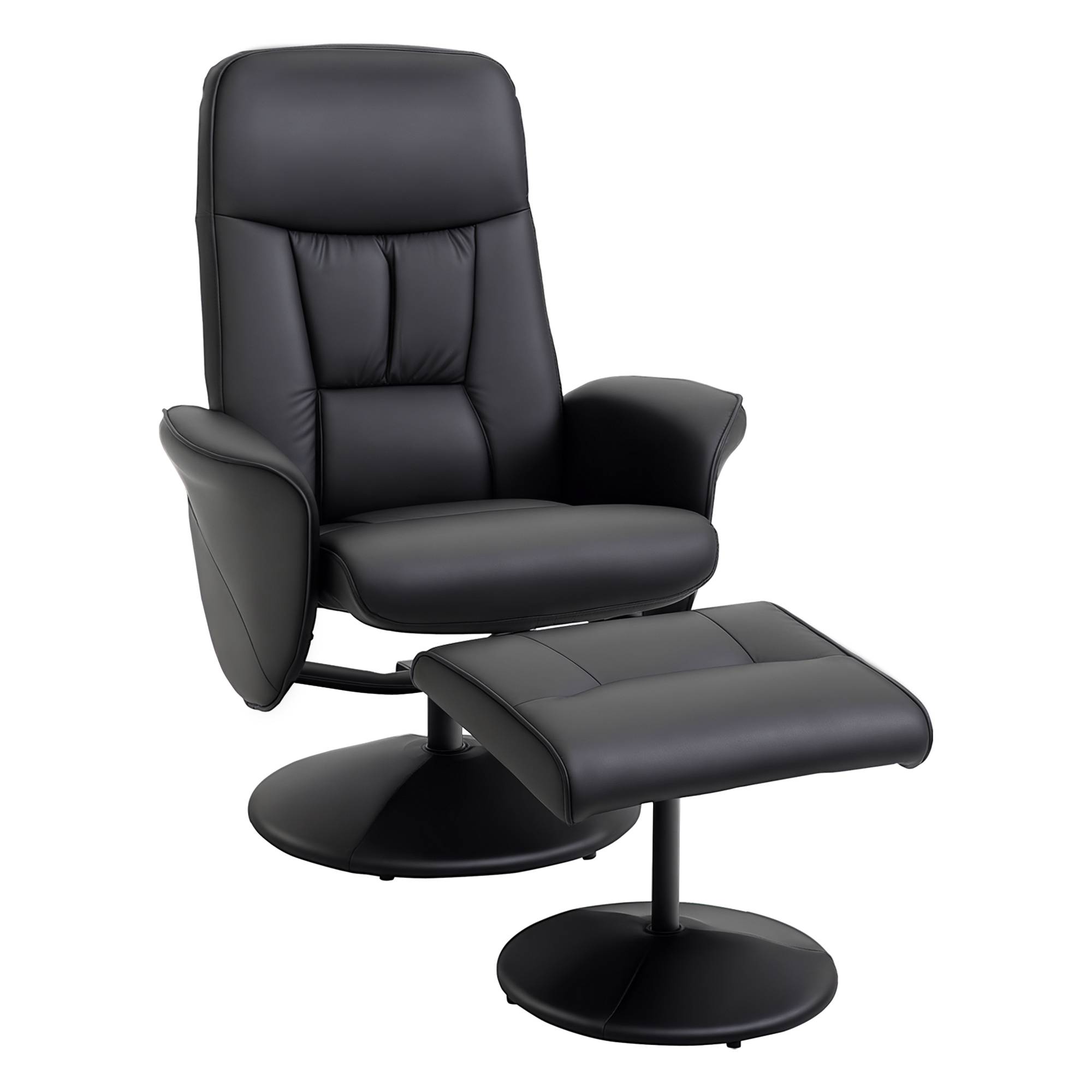 Sans Marque - Fauteuil relax avec repose-pied fauteuil de relaxation relaxant pivotant 360° et dossier inclinable pour TV