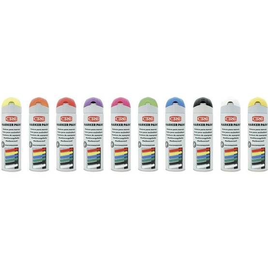 Peinture aérosol de marquage provisoire - Traceur de chantier - Noir extérieur - 650/500mL - KF SICERON - 11673 - Image 3
