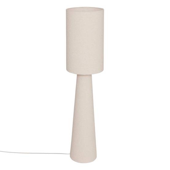 Lampadaire Bouclette "Solal" 124cm Blanc - Image 1
