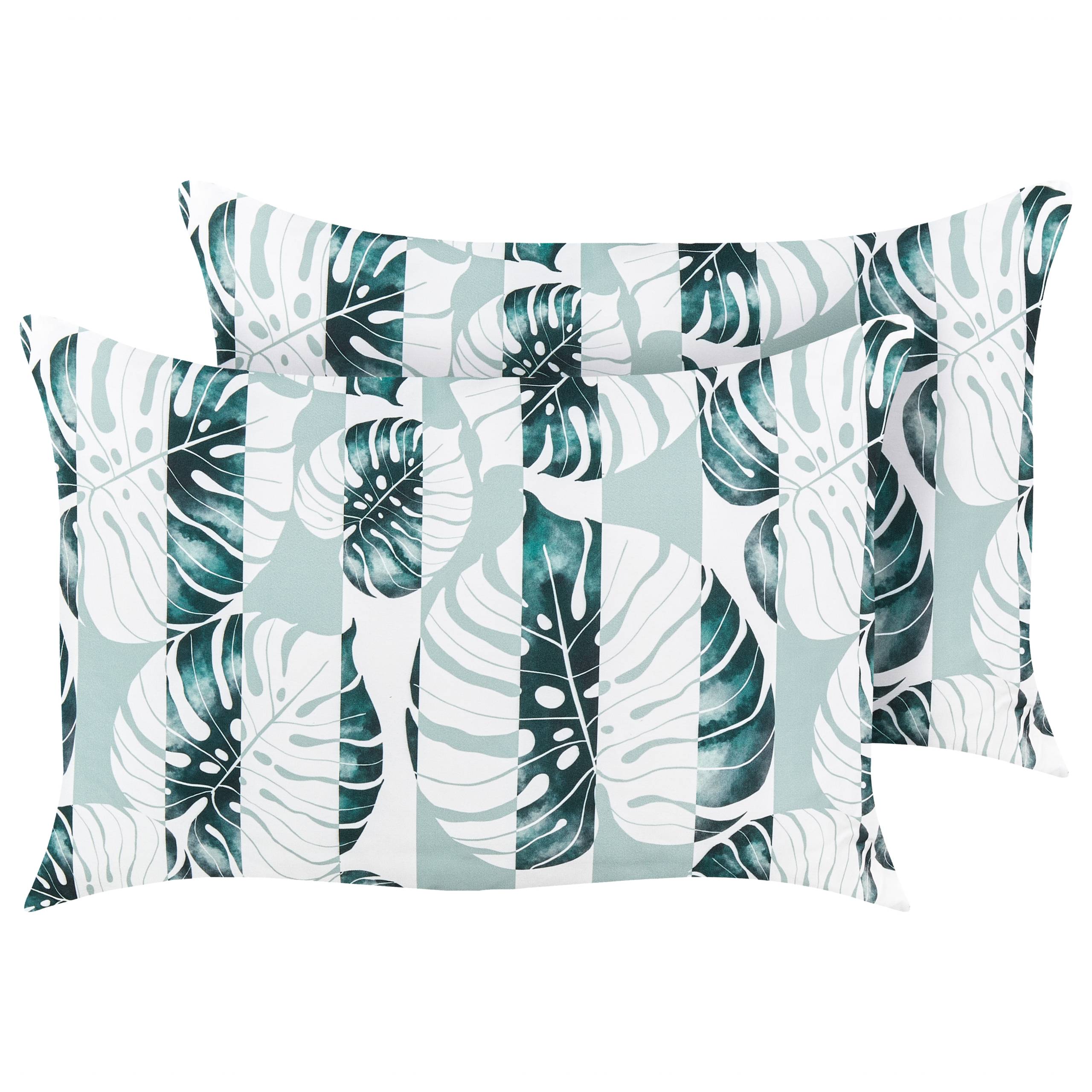 Beliani - Coussin d'extérieur Polyester Vert TERMINI Beliani - Image 1