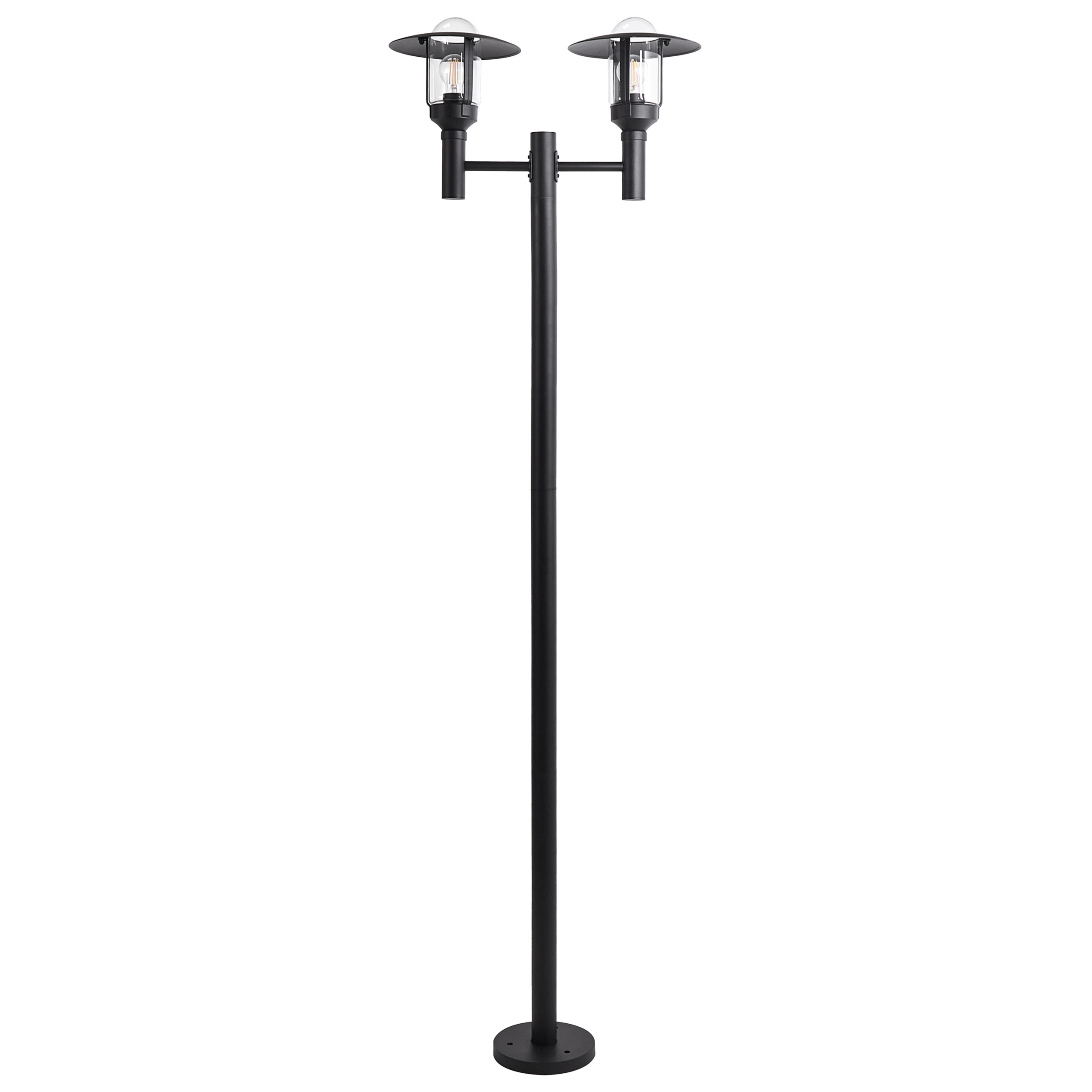 Réverbère Aluminium Noir TIZU - Beliani - Image 1