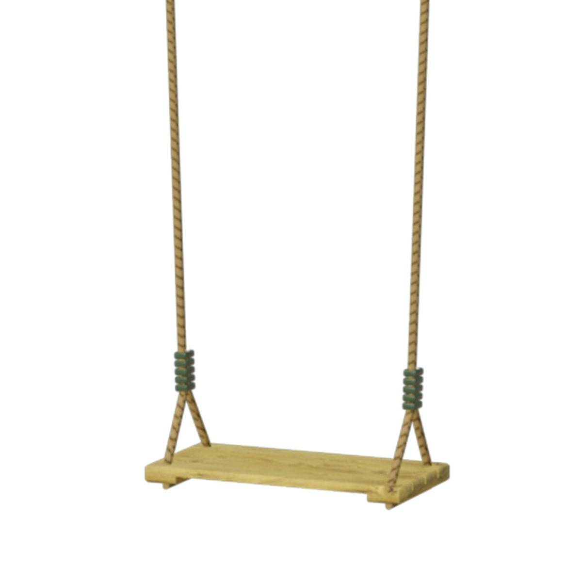 Balançoire en bois poutre métal 3 m Adulte SKYLER - 3 personnes - Image 5