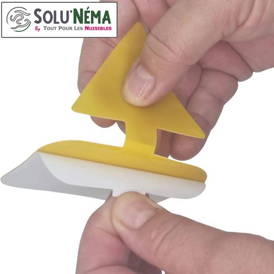 Solu'Néma - 20 Pièges Collants Jaunes pour Mouches du Terreau, Mouches des Fruits, Moucherons, Design XXL - Image 4