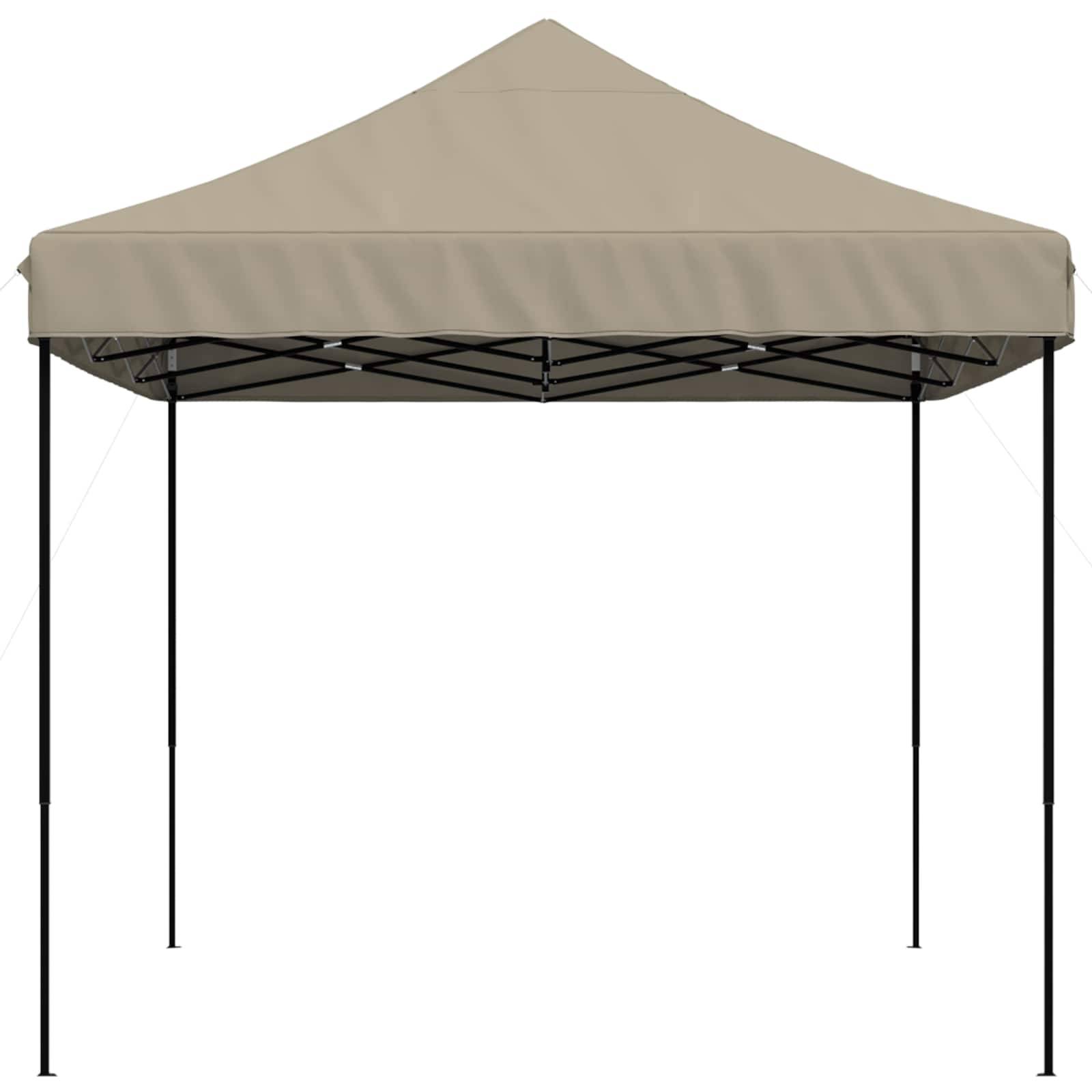 Vidaxl - Tente de réception pliable escamotable taupe 440x292x315 cm vidaXL 4004962 - Image 5
