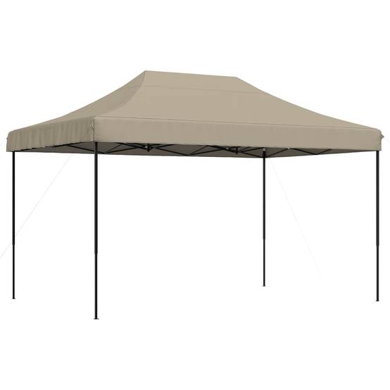 Vidaxl - Tente de réception pliable escamotable taupe 440x292x315 cm vidaXL 4004962 - Image 2