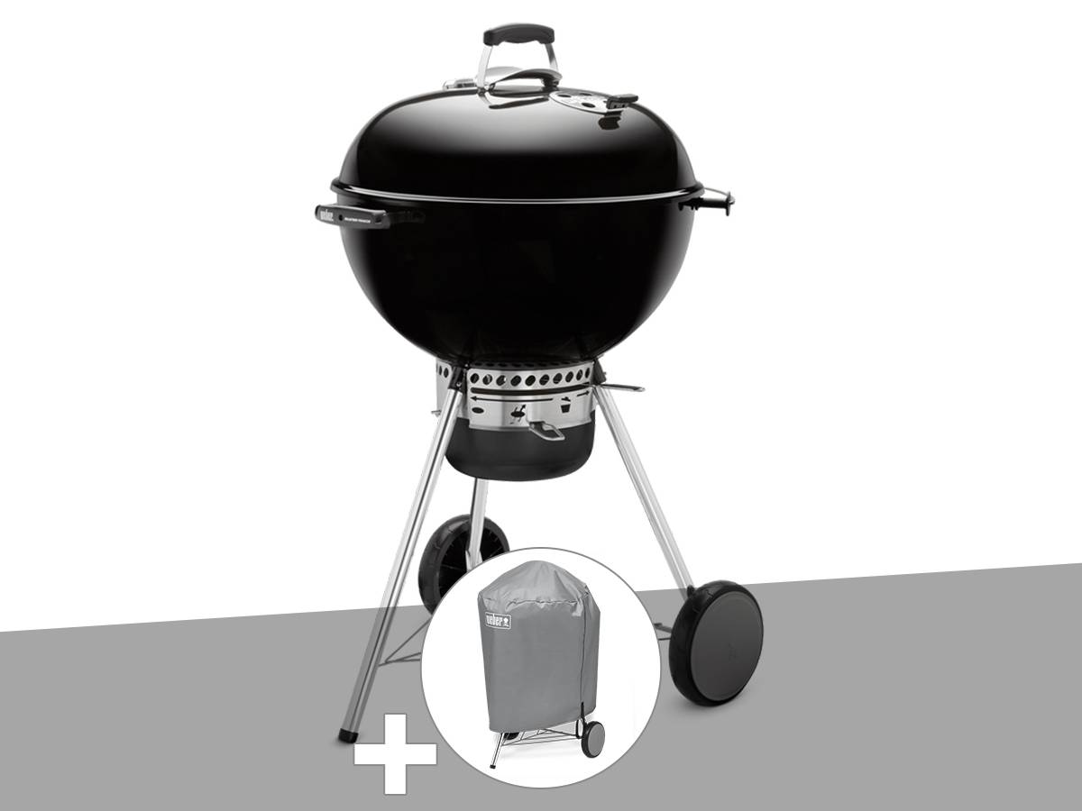 Weber - Barbecue charbon Master-Touch GBS 57 cm E-5750 Noir + Housse - Weber - Image 1