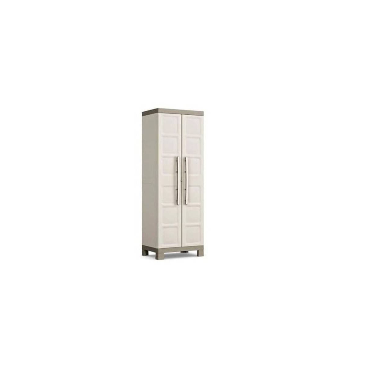 Keter - Armoire 2 portes 65 X 45 X 182cm 4 étagères verrouillable KETER Excellence - Image 5