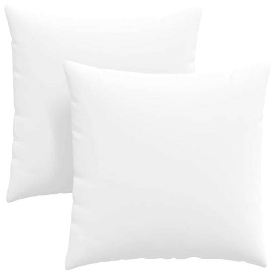 Coussin monobloc fibre de polyester blanc 80 x 80 x 22 cm - Prolenta premium p348.3 - Image 1