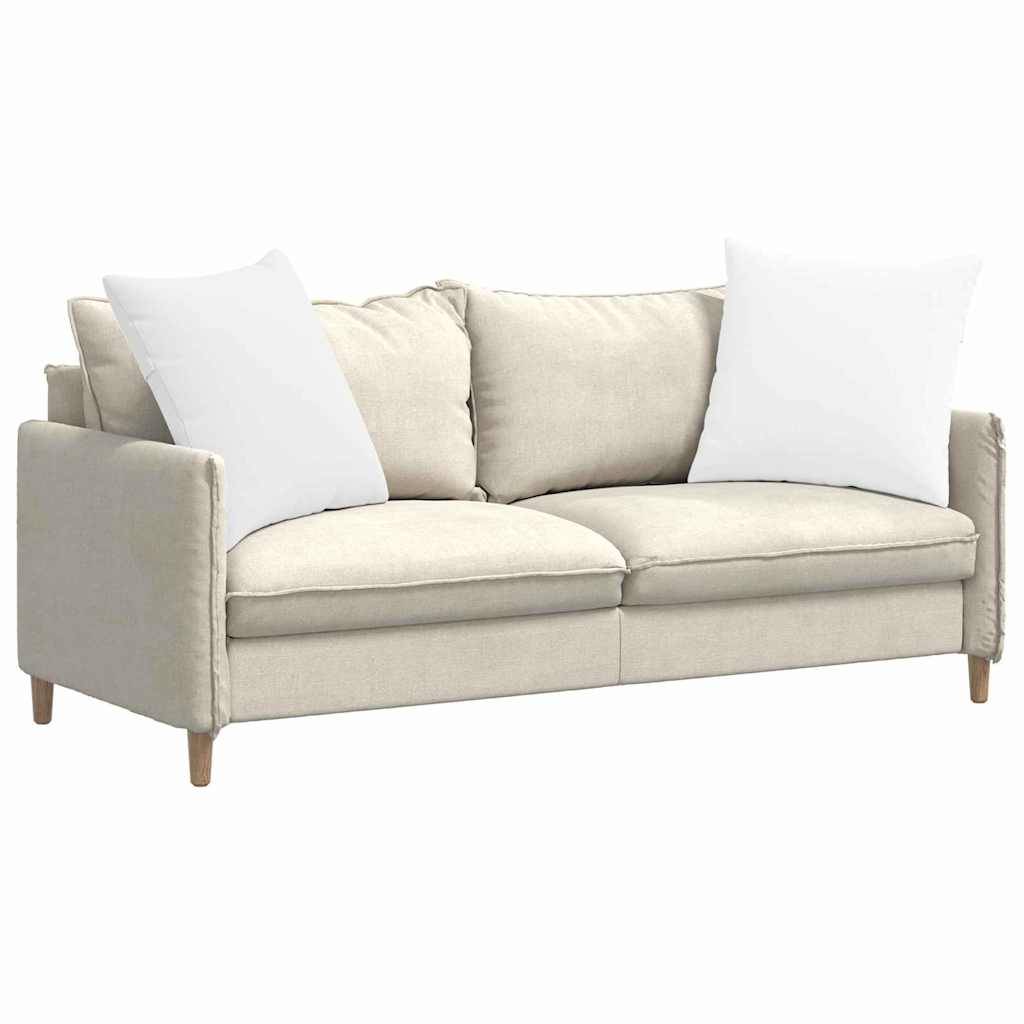 Coussin monobloc fibre de polyester blanc  80 x 80 x 22 cm  - Prolenta premium p348.3 - Image 3