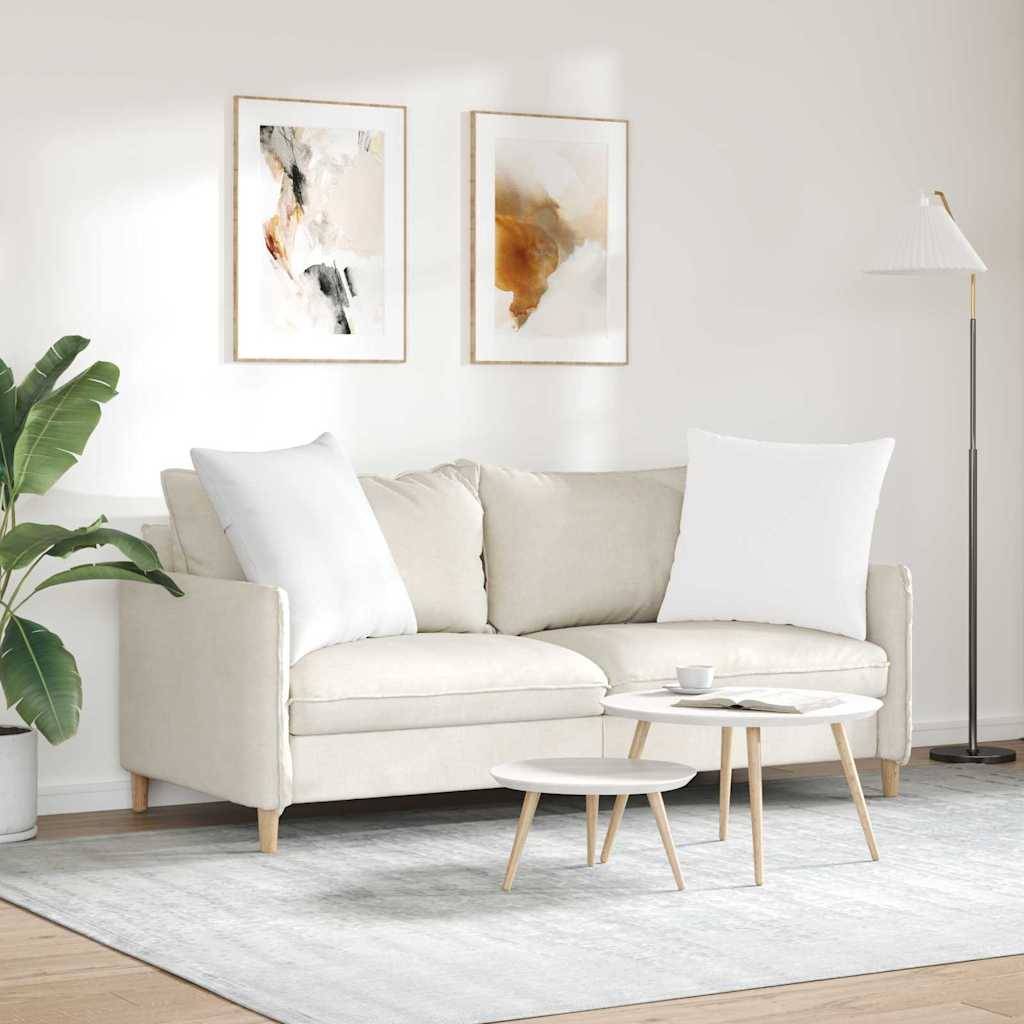 Coussin monobloc fibre de polyester blanc  80 x 80 x 22 cm  - Prolenta premium p348.3 - Image 4