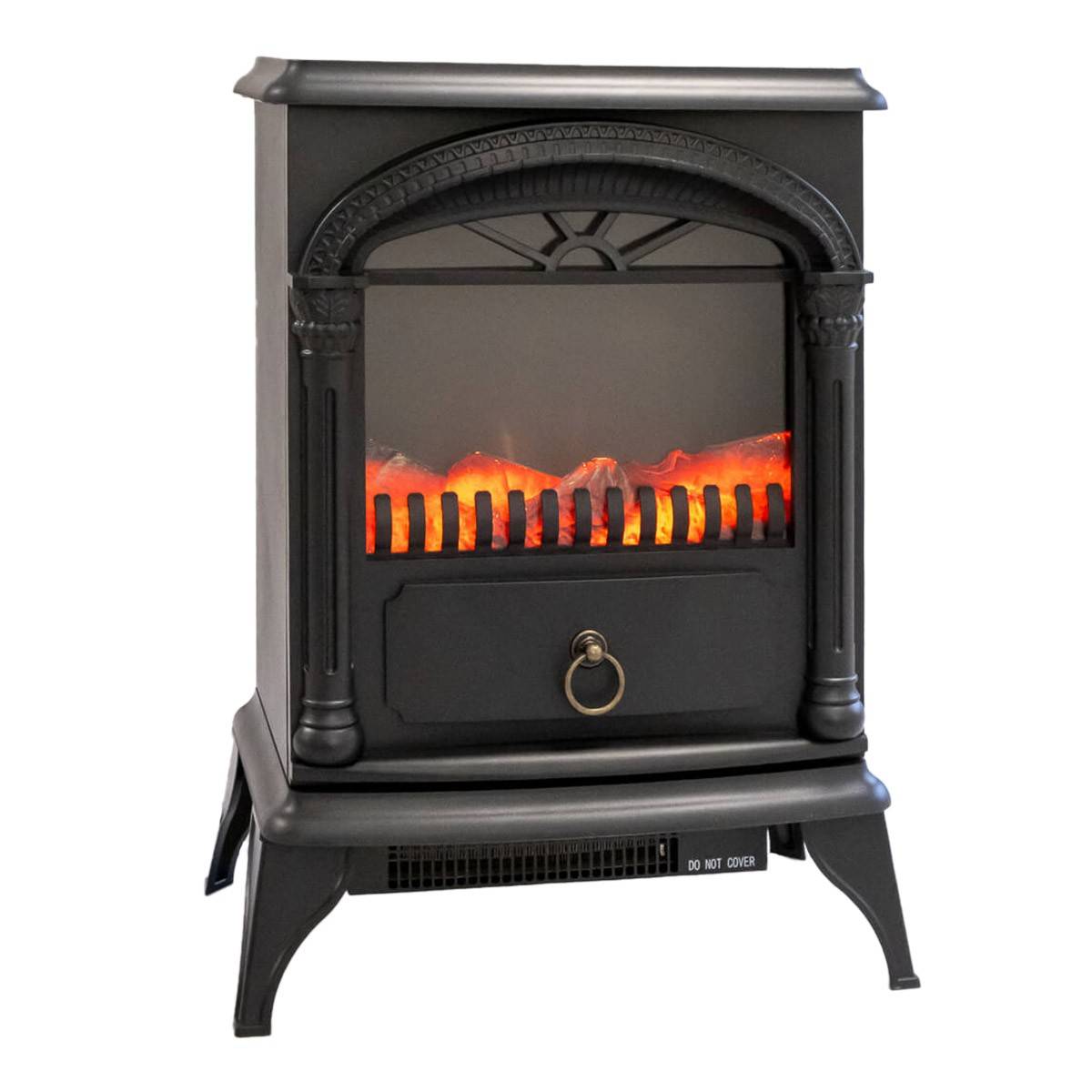 Cheminée électrique 1800W Effet flamme Chauffage d'appoint Santorin NIKLAS - Image 1