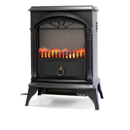 Cheminée électrique 1800W Effet flamme Chauffage d'appoint Santorin NIKLAS - Image 4
