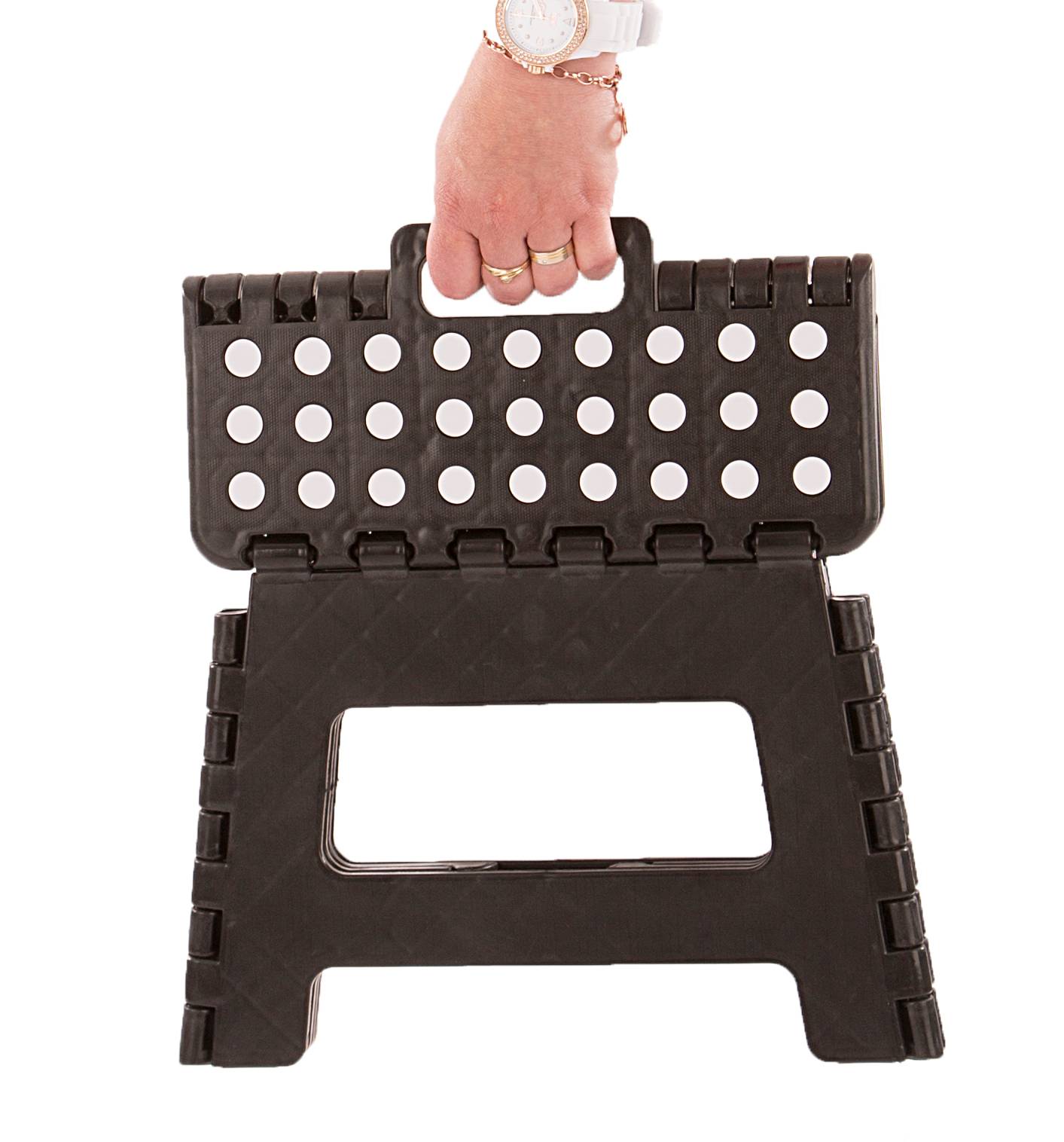 Marchepied repliable synthétique antidérapant avec poignée, 150 kg- ESCALO - Image 2