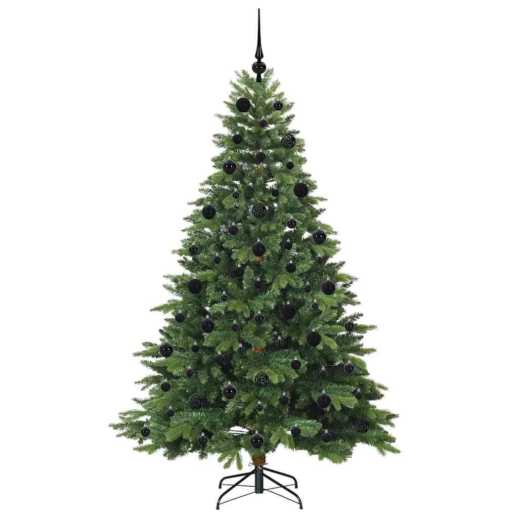 ComfortXL - Sapin de Noël Artificiel Vert 2.1m Prêt à Décorer, Kit Complet 120 Boules & Lumières – ComfortXL Outdoor Living - Image 4