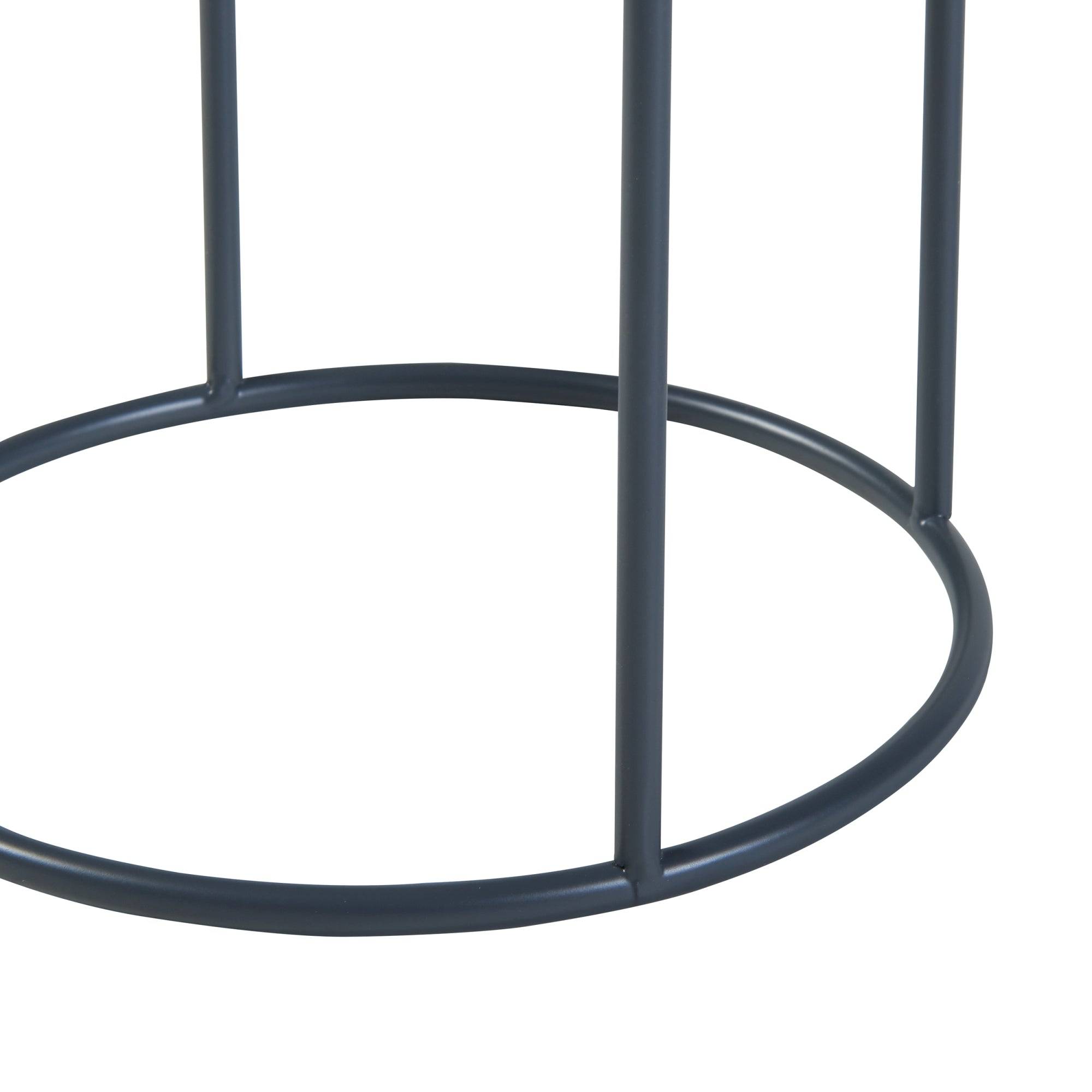 Helloshop26 - Porte-plantes style intemportel support 32 x 20 cm noir - Image 5