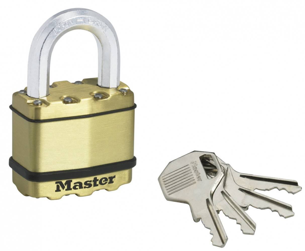 Master Lock - Cadenas à clé MASTER LOCK acier laminé, l.45 mm - Image 1