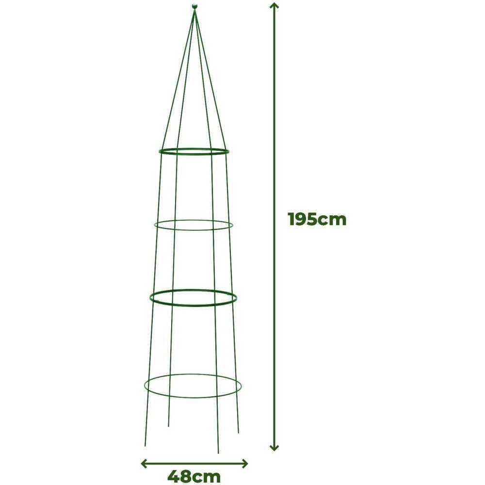 Komet - Treillis en acier Star (Lot de 2) - Image 4