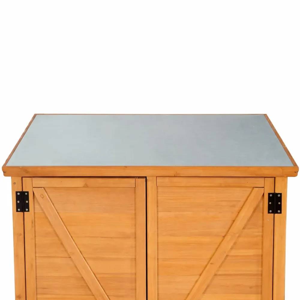 Abri de jardin Sambre en bois Hauteur 174 cm - 2 portes 0,44m² - Image 7