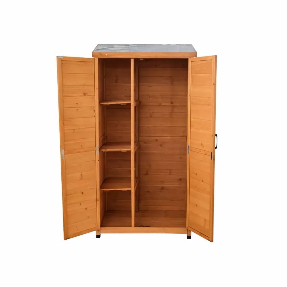 Abri de jardin Sambre en bois Hauteur 174 cm - 2 portes 0,44m² - Image 4