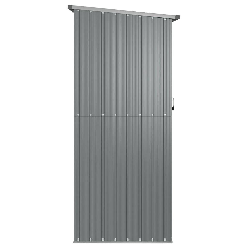 Vidaxl - Abri de jardin Gris 180,5x97x209,5 cm Acier galvanisé vidaXL 150904 - Image 6