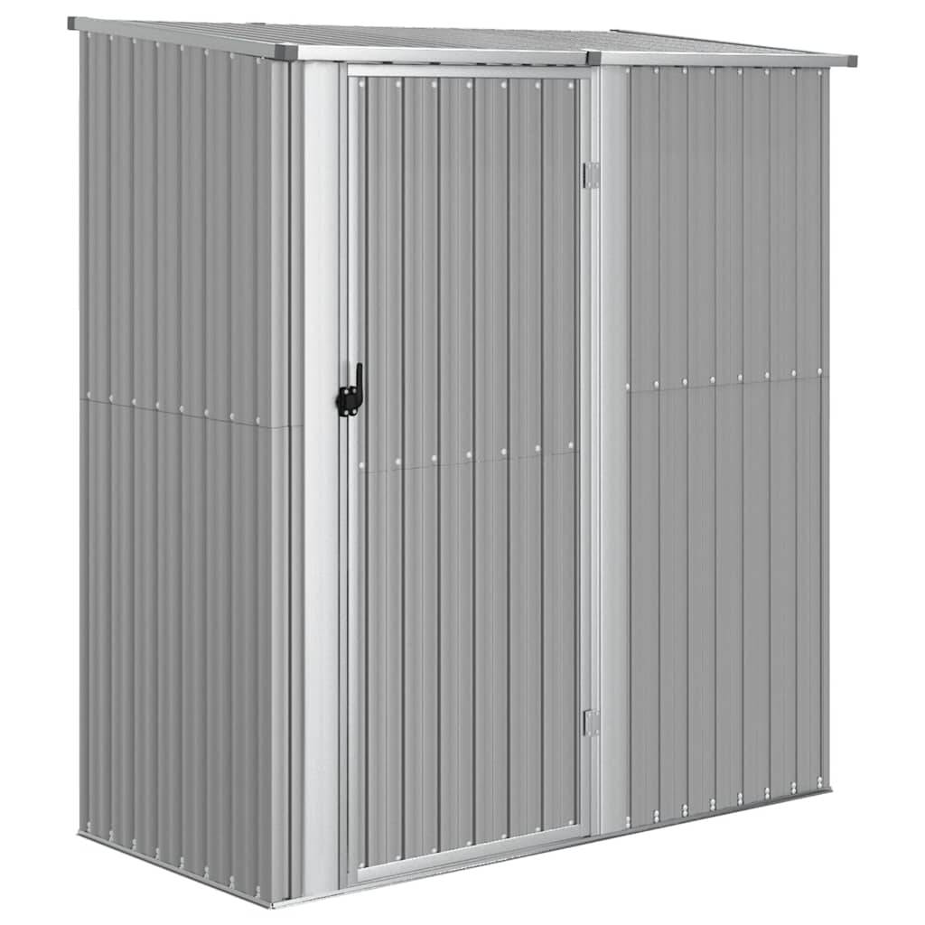 Vidaxl - Abri de jardin Gris 180,5x97x209,5 cm Acier galvanisé 1.8m² vidaXL 150904 - Image 2