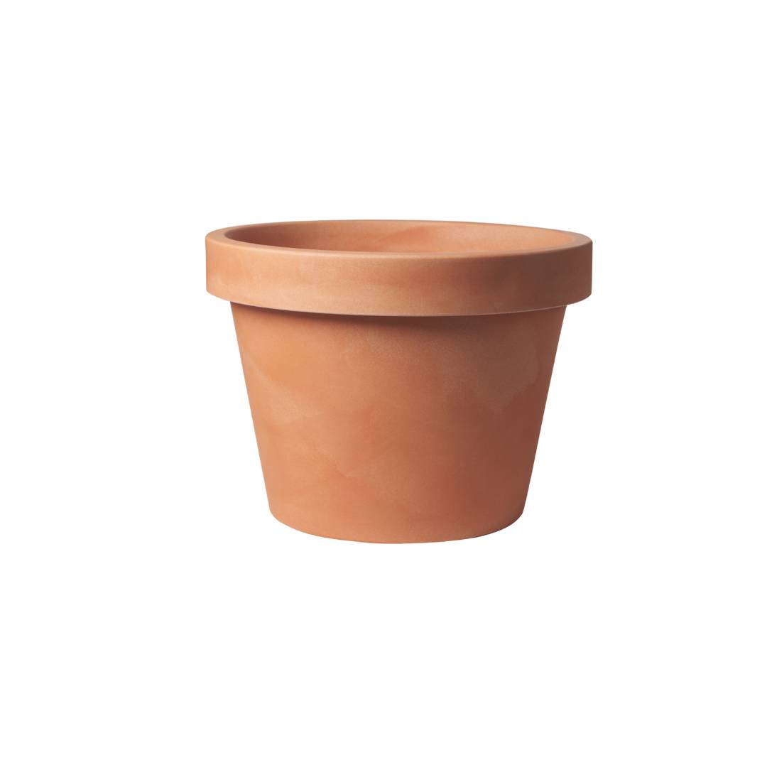 Pot de fleurs terracotta - D.85cm x H.76cm - Image 1