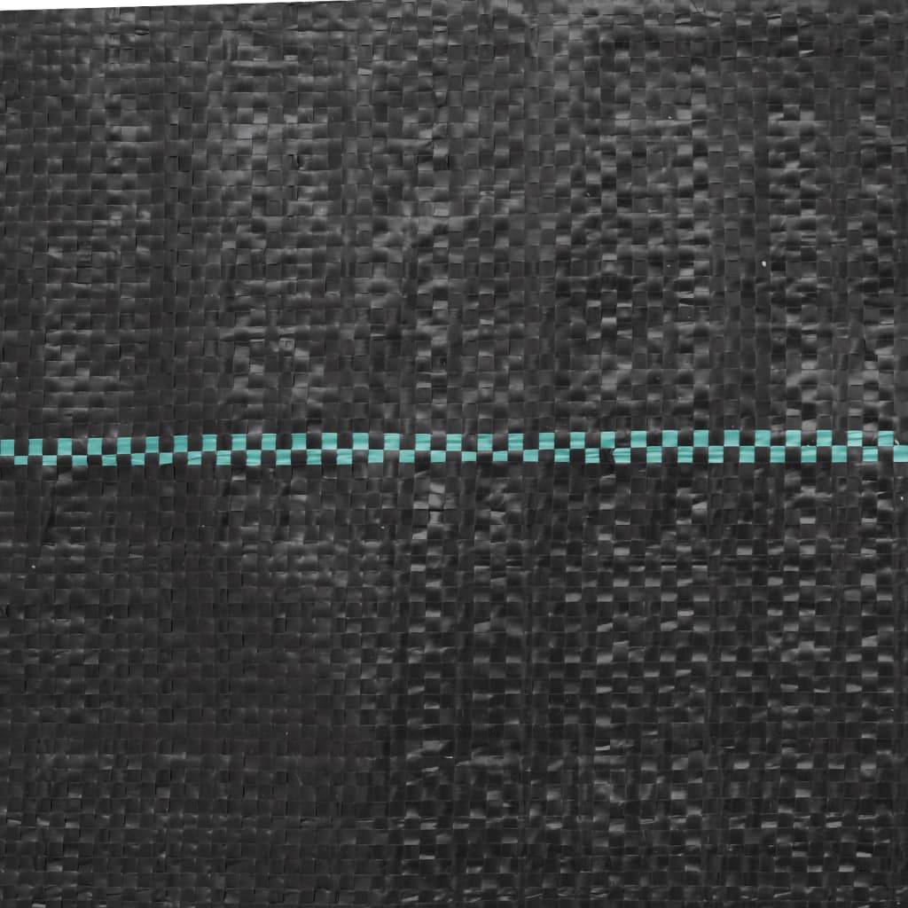 PANGIVO - Membrane anti-mauvaises herbes polypropylène noir 2500 x 400 cm, poids:6.5kg - PANGIVO - Image 5