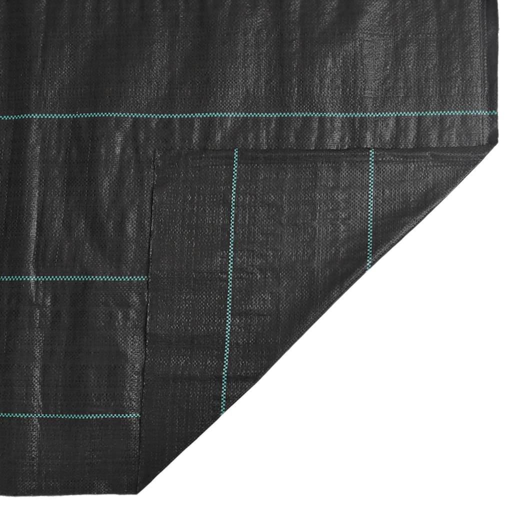 PANGIVO - Membrane anti-mauvaises herbes polypropylène noir 2500 x 400 cm, poids:6.5kg - PANGIVO - Image 7