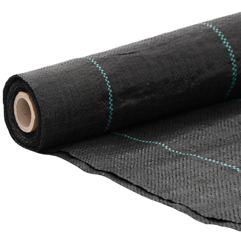 PANGIVO - Membrane anti-mauvaises herbes polypropylène noir 2500 x 400 cm, poids:6.5kg - PANGIVO - Image 3