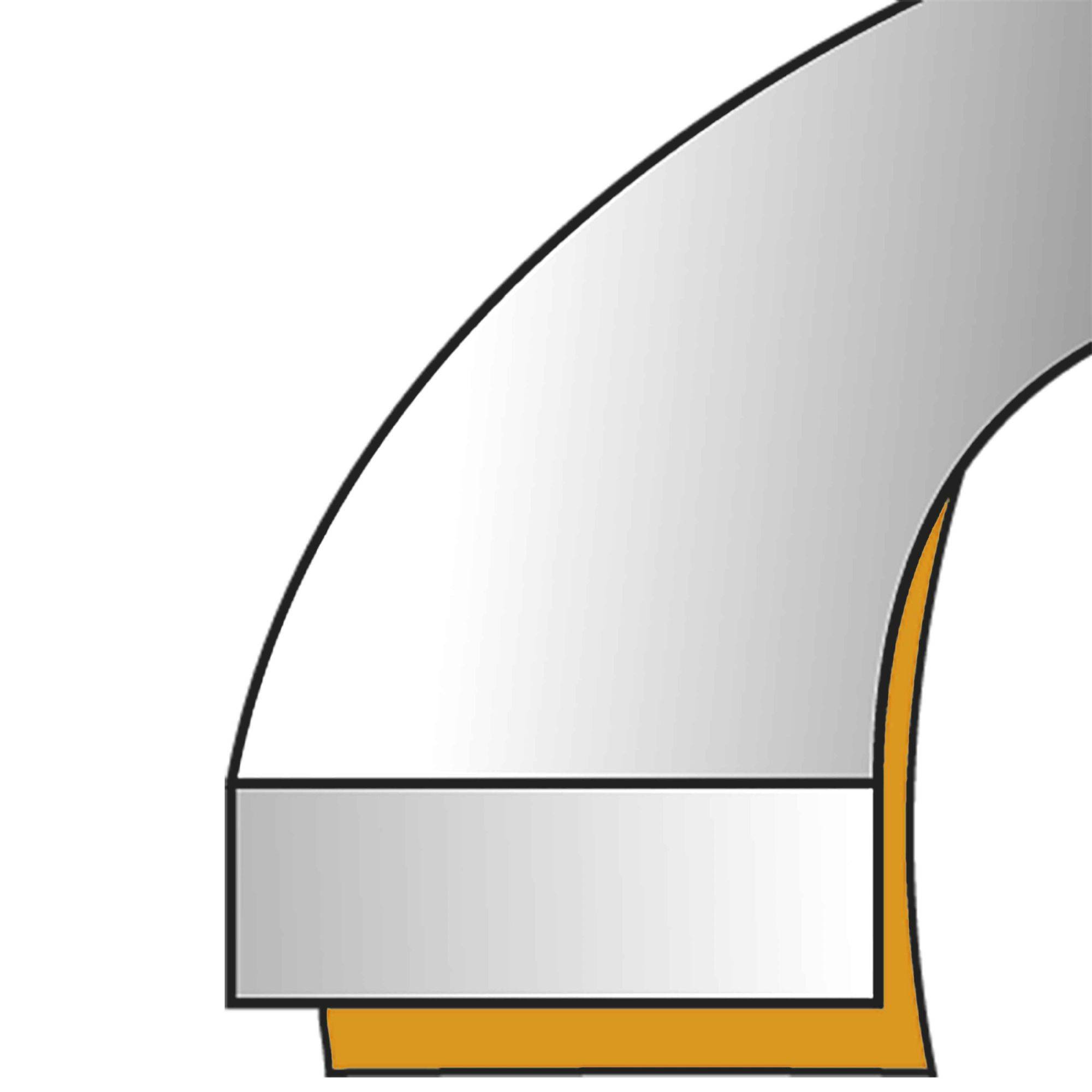 Geko - Joint adhésif PVC marron, profil 'I' 6M - Image 2