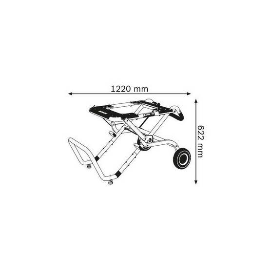 Bosch - Table de transport et de travail GTA 60 W - Bosch - Image 2