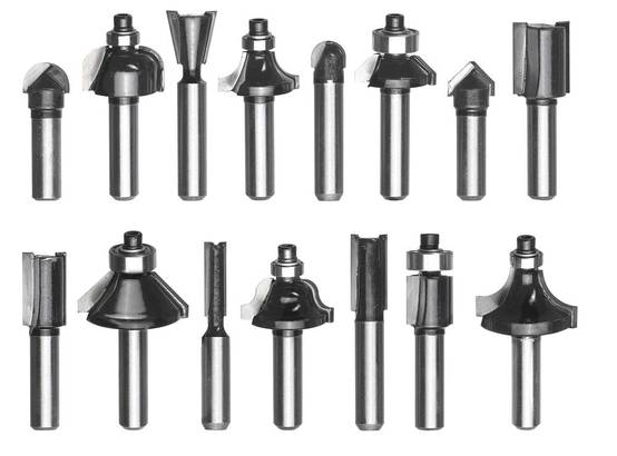 Kwb By Einhell - Set de coupe 15 pièces pour défonceuses - KWB by Einhell - Image 1