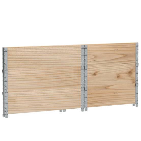 Jardinière bois de pin naturel 80 x 60 x 60.5 cm - PANGIVO - Image 6