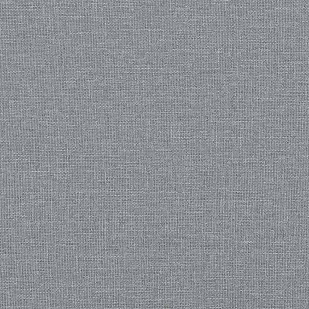 Lot de 2 Grands Coussins de Canapé Tissu Lisse Housses Lavables pour Déco Salon Gris Clair 60x40 cm – ComfortXL Outdoor Living - Image 8
