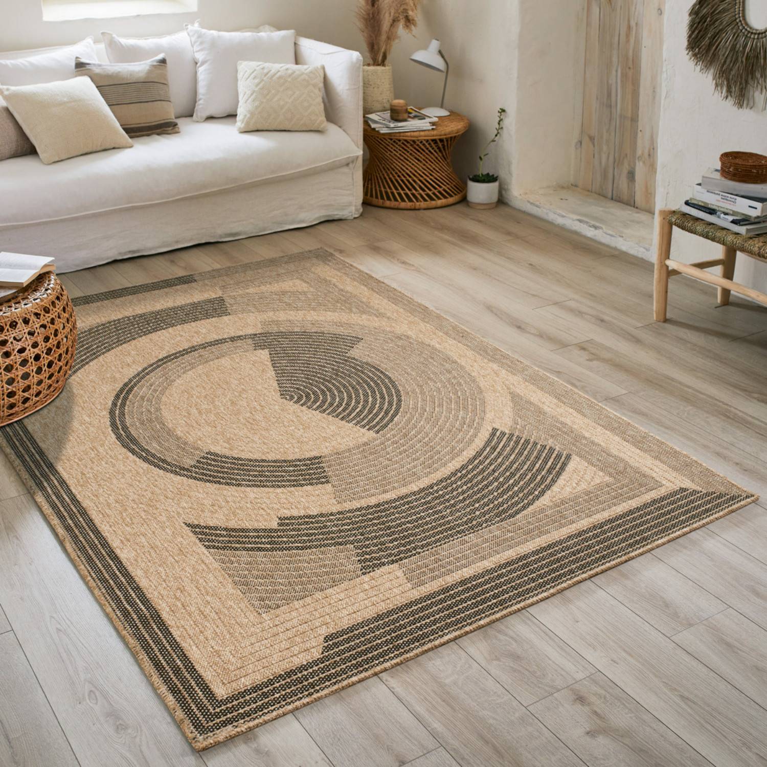 Autre - Tapis intérieur et extérieur naturel 120x170cm - Image 2