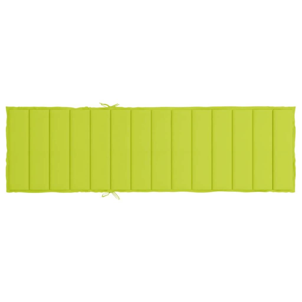 PANGIVO - Coussin de chaise longue tissu oxford vert vif 200 x 50 x 3 cm - PANGIVO - Image 5