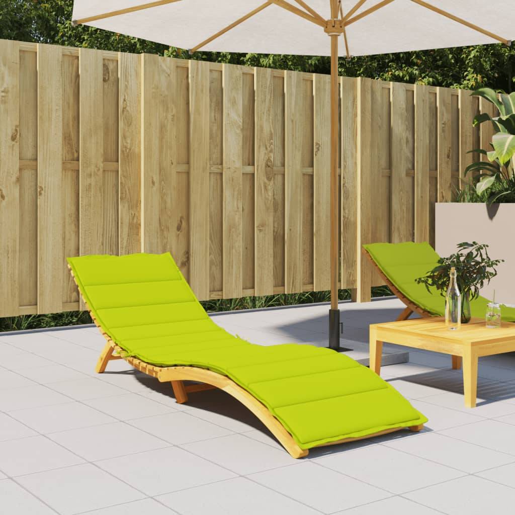 PANGIVO - Coussin de chaise longue tissu oxford vert vif 200 x 50 x 3 cm - PANGIVO - Image 1