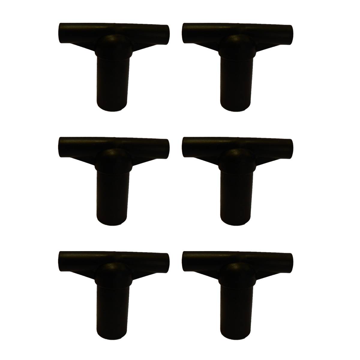 Kangui - Lot de 6 capuchons T-section pour arceau de filet de trampoline Ø 32 mm Kangui - Image 1