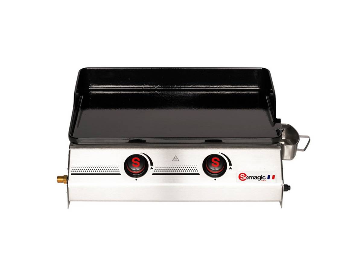 Somagic - Plancha à poser pour grande tablée - SOMAGIC - Métal/Inox - Argent - Image 3