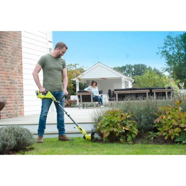 Coupe-bordures hybride 18V ONE+ RYOBI RLT1831H25FPK - Diametre de coupe 25-30 cm + 1 batterie 2,5 Ah et 1 chargeur + RAC155 - Image 2