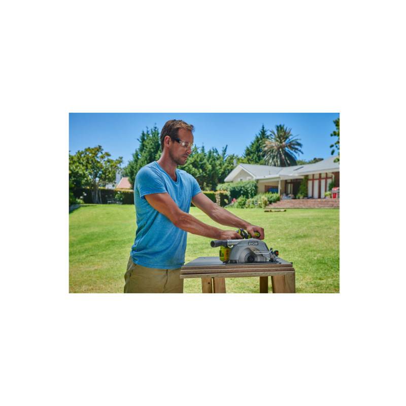 Ryobi - Pack RYOBI Scie circulaire Brushless 18V One+ 60mm R18CS7-0 - lame carbure 184mm 24 dents CSB184A1 - Image 6