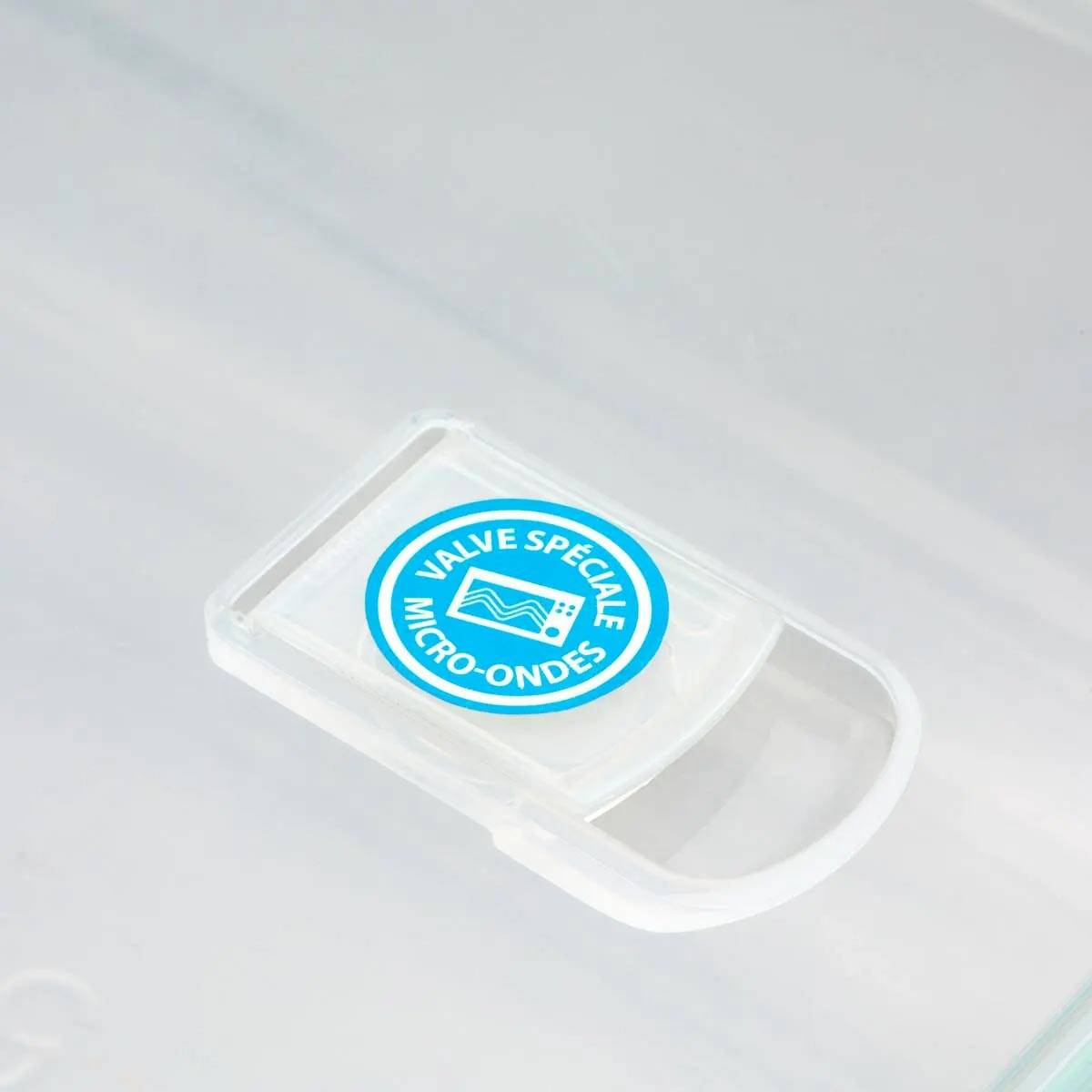Boîte de Conservation Verre "Clipeat" 800ml Bleu - Image 3