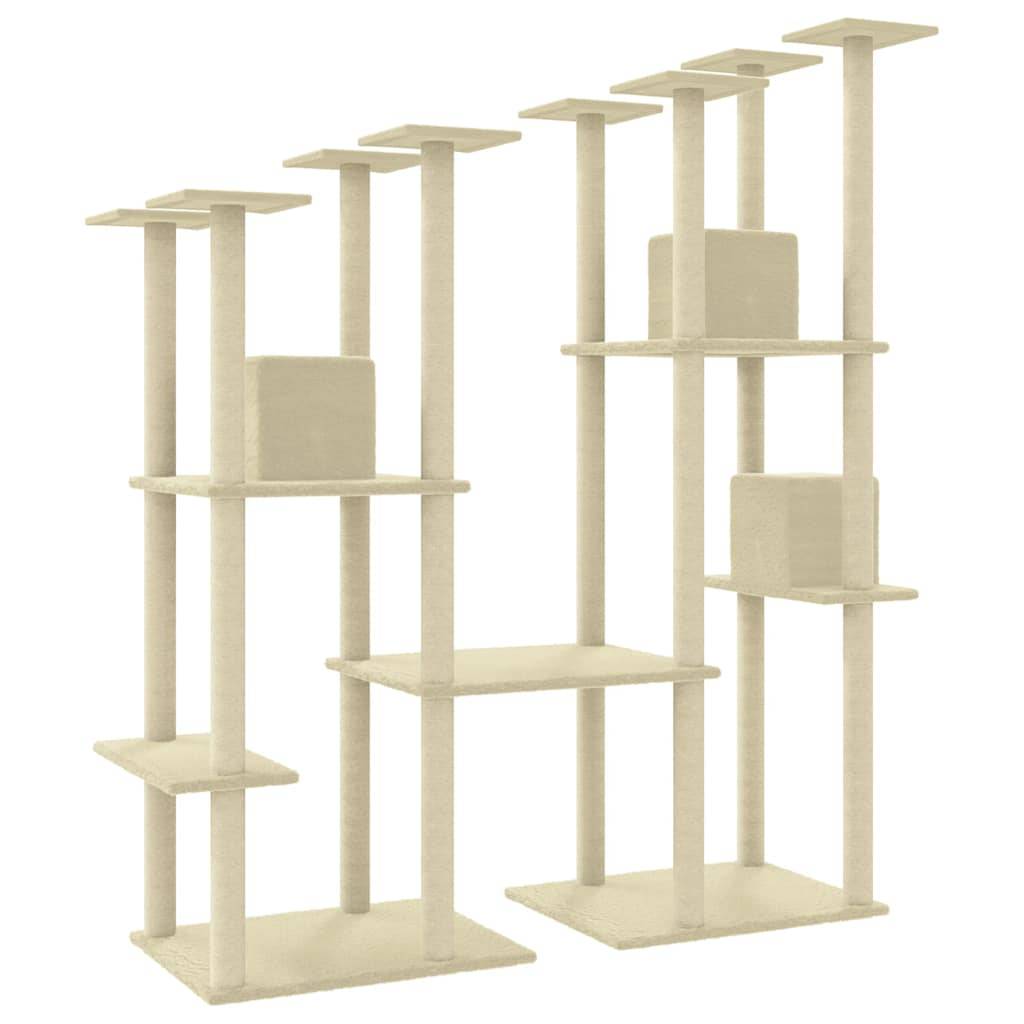 Vidaxl - Arbre à chat avec griffoirs en sisal Crème 174 cm vidaXL 171533 - Image 7