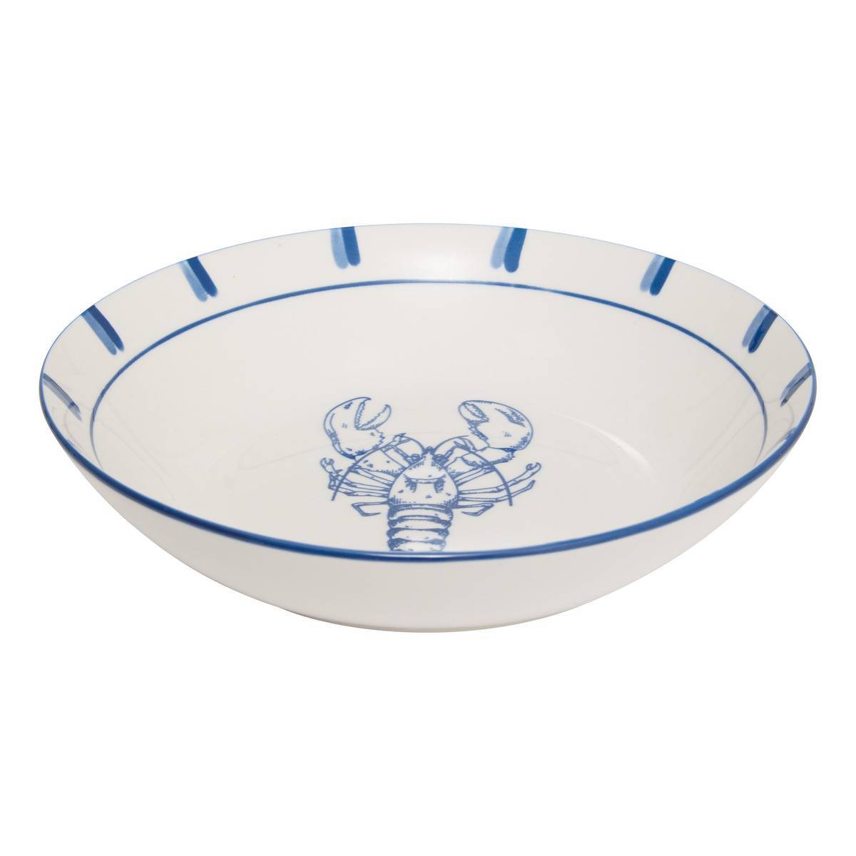 Atmosphera - Lot de 6 Assiette Oceania bleu - Atmosphera Créateur d'intérieur - Image 5