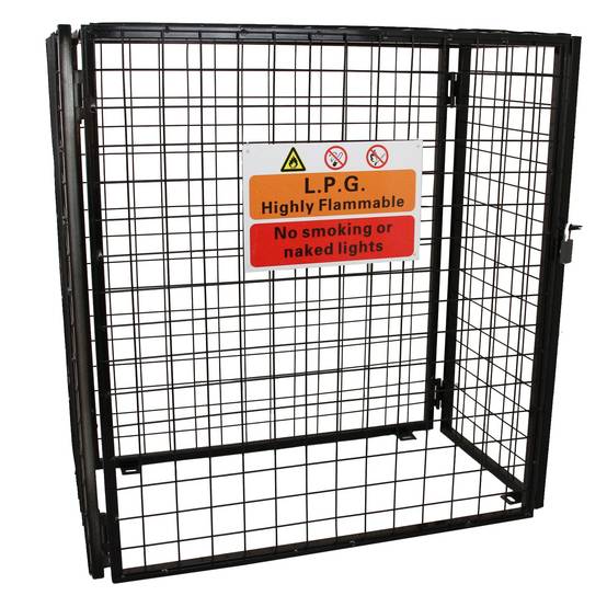 Monstershop - Cage Métallique de 118cm de large pour Bouteilles de Gaz - Image 4