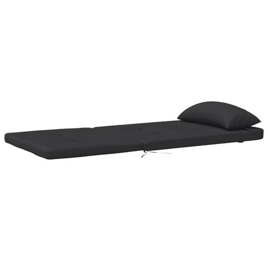 PANGIVO - Coussins de chaise Adirondack tissu Oxford noir 126 x 58 x 4.5 cm - PANGIVO - Image 5