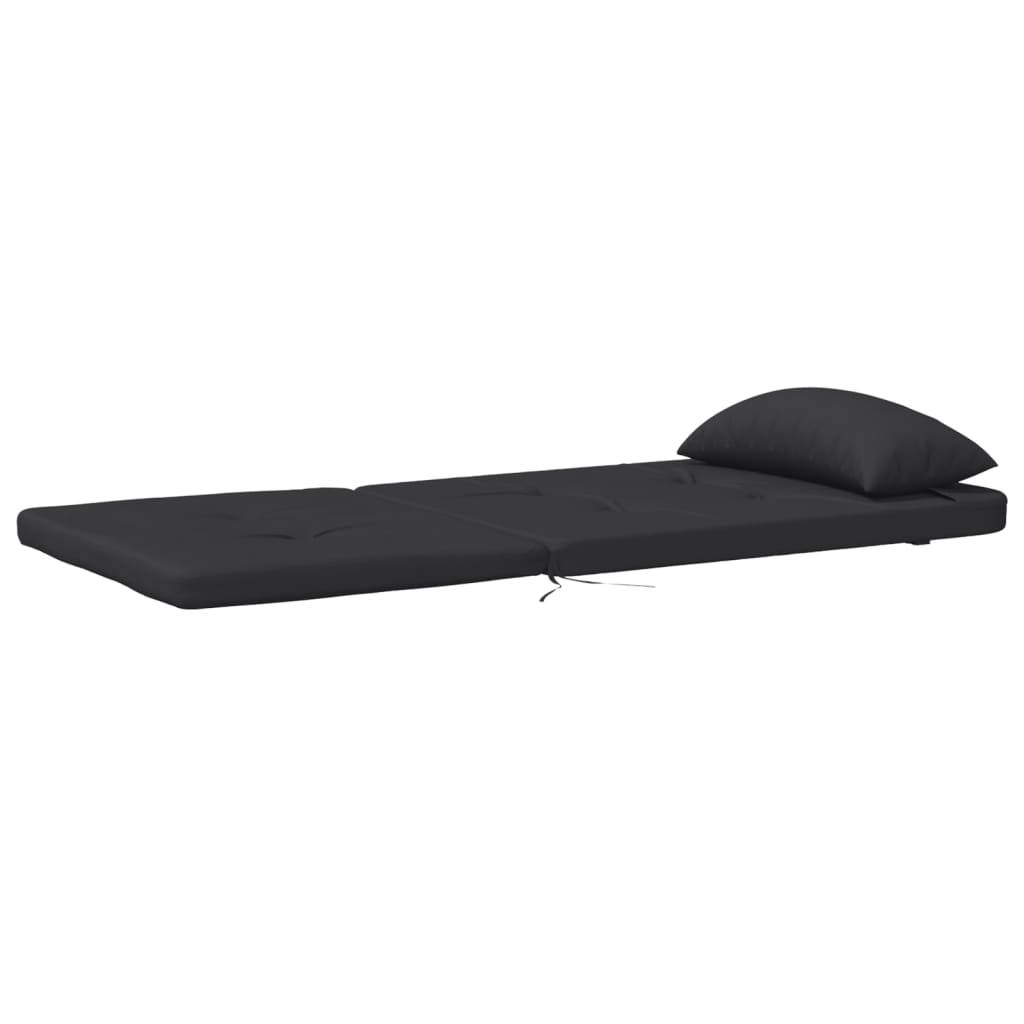 PANGIVO - Coussins de chaise Adirondack tissu Oxford noir 126 x 58 x 4.5 cm - PANGIVO - Image 5