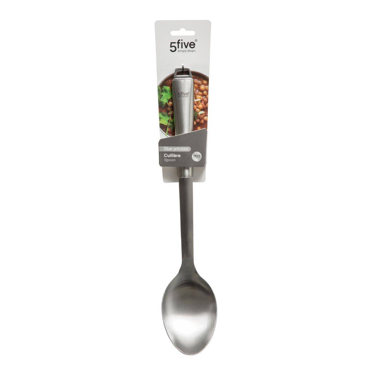 Cuillère de service inox "Silver Précision" - 5five - Image 2