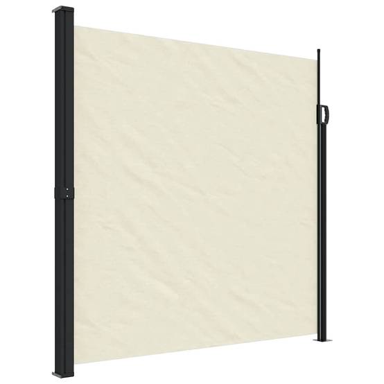 Store Banne - Auvent latéral rétractable crème 200x600 cm - MEUBLE PRO-JU5003 - Image 1