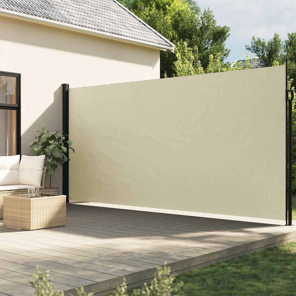 Store Banne - Auvent latéral rétractable crème 200x600 cm - MEUBLE PRO-JU5003 - Image 2